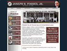 Tablet Screenshot of joeforbeslaw.com